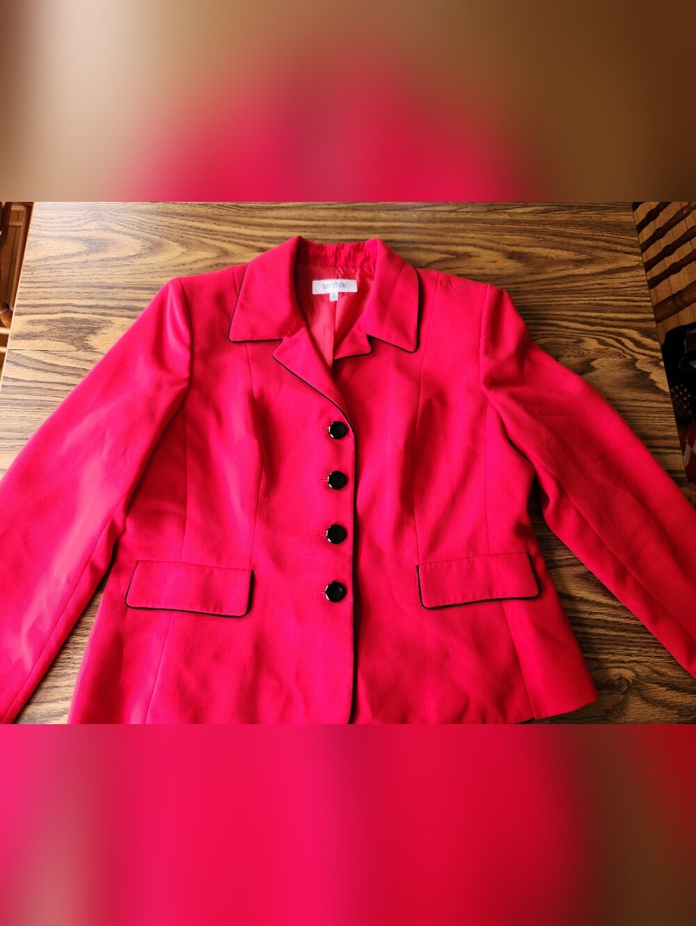 Suit Studio Red Suit Jacket